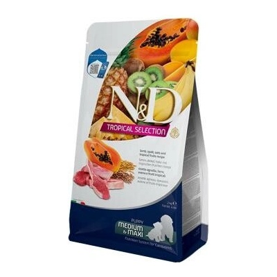 N&D Tropical Selection Puppy Medium & Maxi Jahňacie 2 kg