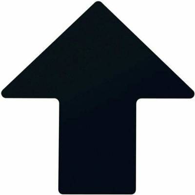 Podlahové značení - Šipky, 101,6 x 254 mm, 100 ks v balení, černé