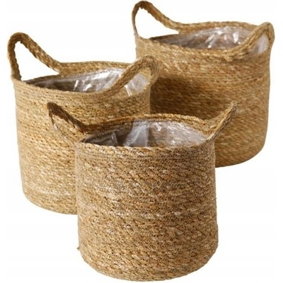 Boltze Kvetináč hnedý 25 x 25 x 19 cm