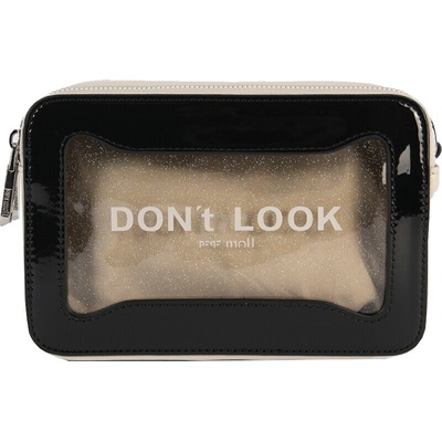 Pepe Moll dámska crossbody kabelka Britney 261350 Black s nápisom