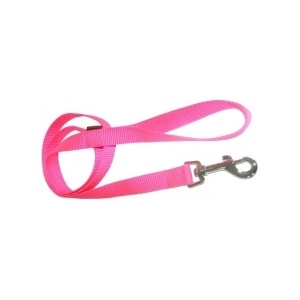 Pet Interest Single Layer Leash M - Едноцветен повод за кучета, 2, 0*120 см. - фосфорно розов