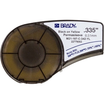 Brady M21-187-C-342-YL / 139751, PermaSleeve Термоусаждаема полиолефинова маншета, 8.50 mm x 2.10 m (139751)
