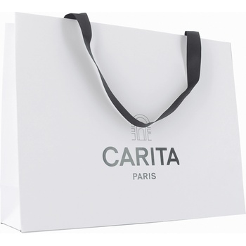 Carita Paris Карита Париж Карита пазаруване картонена чанта gwp слонова кост размер l