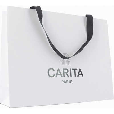 Carita Paris Карита Париж Карита пазаруване картонена чанта gwp слонова кост размер l