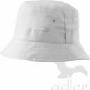 Bílý plátěný klobouk