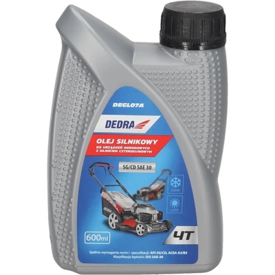 DEDRA Motorový olej pre štvortaktné motory SG/CD-30 600 ml