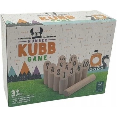 Kubb Game dřevěné kuželky
