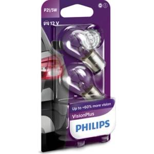 Philips Крушка philips p21/5w, 12v, 5/21w, 2 бр