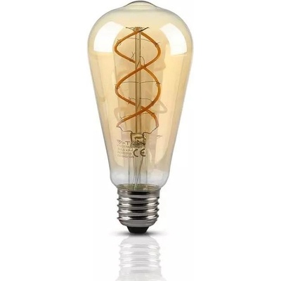 V-TAC žiarovka LED Filament E27 4,8W, 1800K, 280lm, ST64 VT-2065
