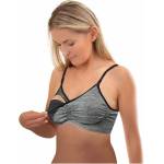 Babyono Сутиен за бременни и майки Babyono - 80-85 E, сив (5901435408674)