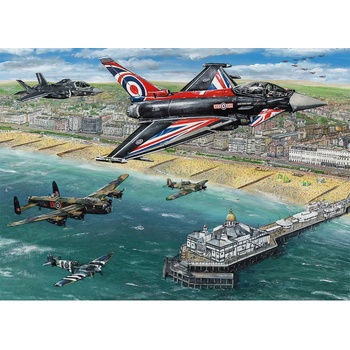 Gibsons - Puzzle Airshow Over Eastbourne - 1 000 piese