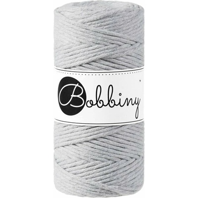 Bobbiny Macrame Cord 3 mm 100 m Light Grey юта (MS-E036)