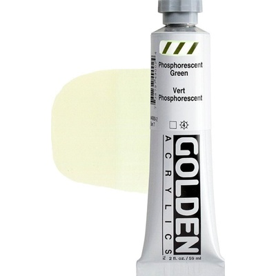 Golden Artist Colors Heavy Body АКРИЛНА боя Phosphorescent Green 59 ml 1 бр (0004900-2)