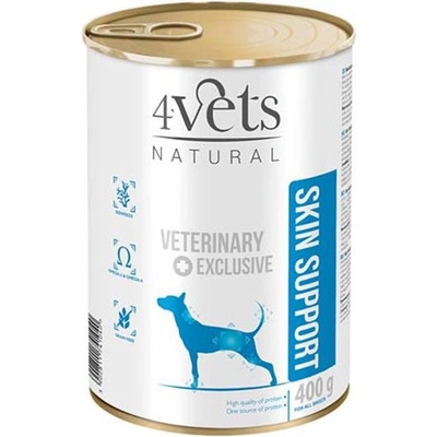 4Vets NATURAL Veterinary Exclusive SKIN SUPPORT 400 г