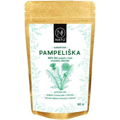 NATU Pampeliška BIO prášek 90 g