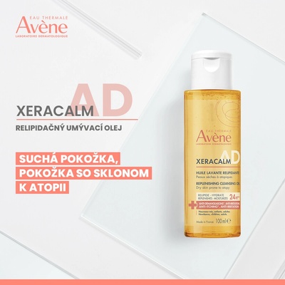 Avène XeraCalm A.D. čistiaci olej pre suchú až atopickú pokožku 100 ml