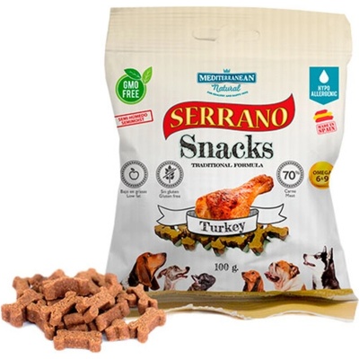 Serrano Snack for Dog Turkey 12 x 100 g