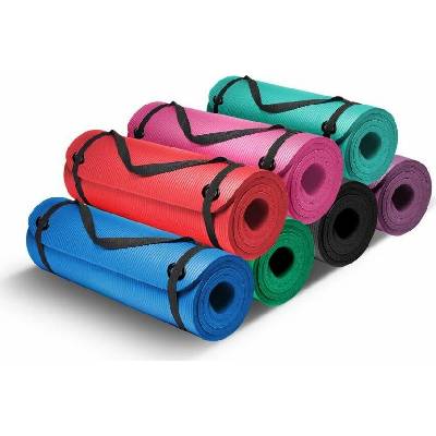 SEDCO na cvičení NBR COMFORT 183x61x1,5 cm s otvory na zavěšení modrá 3355 15MO