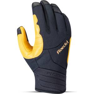 Roeckl Sports Ръкавици Roeckl Sports Kasseteich Gloves - Black / Golden Glow - размер 9, 5 (EU) (202-8808-0217)