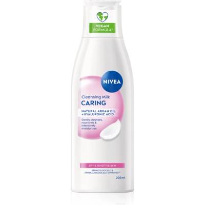 Nivea Almond Oil почистващо мляко с бадемово масло 200ml