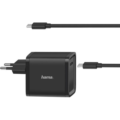 Hama Зарядно HAMA Universal, 220V, 5-20V/45W, USB-C, Power Delive (HAMA-200005)