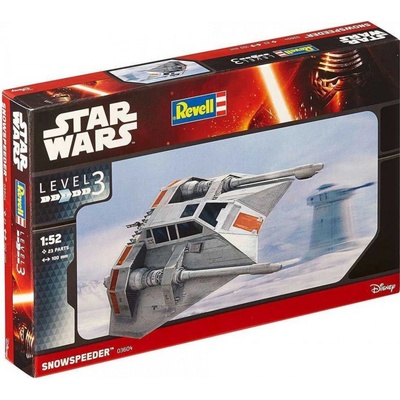 Revell Plastic ModelKit SW 03604 Snowspeeder 1:52