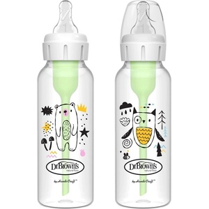 Dr. Brown's Комплект шишета Dr. Brown's Options+ - Anti-Colic, мече /бухал, 2 х 250 ml (SB82041 NNO) - baby