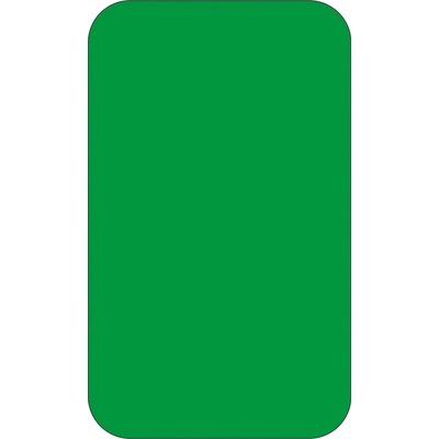 Samolepicí značení umístění palet WT-5110, tvar ''obdélník'' – PVC, zelená, 125×75 mm, balení 25 ks