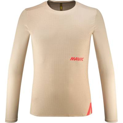 Mavic Мъжка фланелка с дълъг ръкав за колоездене Mavic Crosstrail L/S Jersey Cycling jersey - Gradient / White Pepper (056-4040-0212)