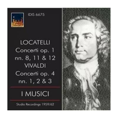 Pietro Antonio Locatelli - Locatelli: Concerti, Op. 1 Nos. 8, 11 & 12; Vivaldi: Concerti, Op. 4 Nos. 1, 2 & 3 CD – Hledejceny.cz