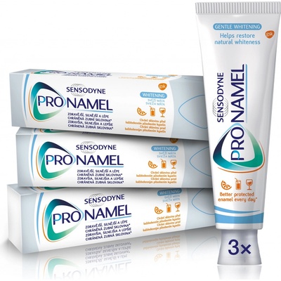 Sensodyne Pronamel Whitening Svěží máta 3 x 75 ml