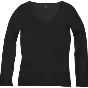 Icebreaker Дамско мериносово термобельо Icebreaker Women's Siren L/S Sweetheart Merino base layer - Black (115-0451-0113)