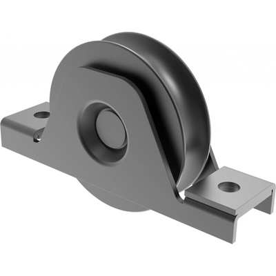 Umakov Pojazdové koliesko komplet - U, Zn, D80, antracit H/38U-80C-R7016