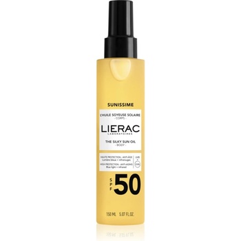 LIERAC Sunissime The Silky Sun Oil олио за загар SPF 50 150ml