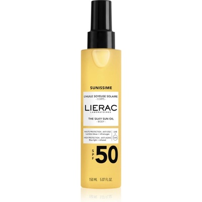 LIERAC Sunissime The Silky Sun Oil олио за загар SPF 50 150ml