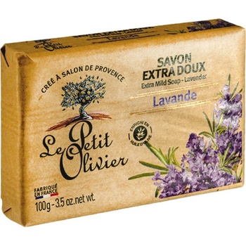 Le Petit Olivier extra jemné mydlo Levanduľa 100 g