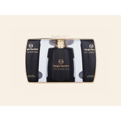Sergio Tacchini Splendida sada EDP 100 ml + sprchový gel 100 ml + tělové mléko 100 ml pro ženy