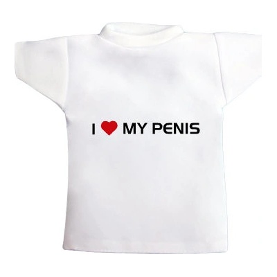 Tričko na láhev I love my penis