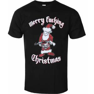 ROCK OFF мъжка тениска Motörhead - Merry Effing Christmas - ЧЕРЕН - ROCK OFF - MHEADTEE64MB