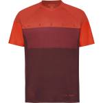 Vaude Мъжка фланелка с къс ръкав за колоездене Vaude Moab T-Shirt VI Sport shirt - Glowing Red / Black - размер XXL (016-8202-2015)