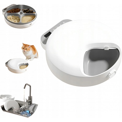 Petwant Inteligentný dávkovač krmiva Funkcia chladenia Automatický 4 x 0,24 L