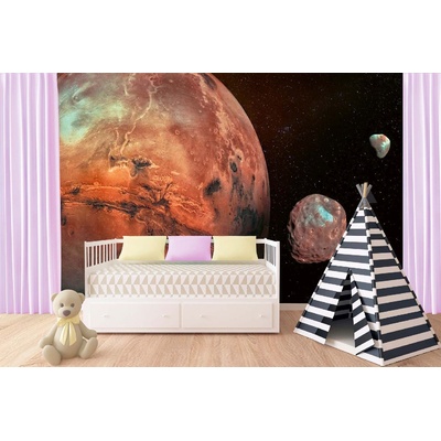DIMEX ART Самозалепваща се флизелинова фототапета планета марс 375 x 250 см