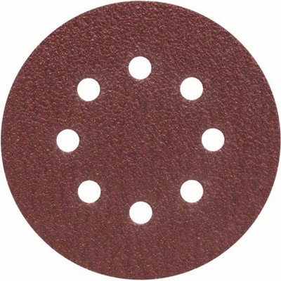 Bosch Accessories 2607019491 brusné papíry pro excentrické brusky na suchý zip, s otvory Zrnitost 40 (Ø) 125 mm 25 ks
