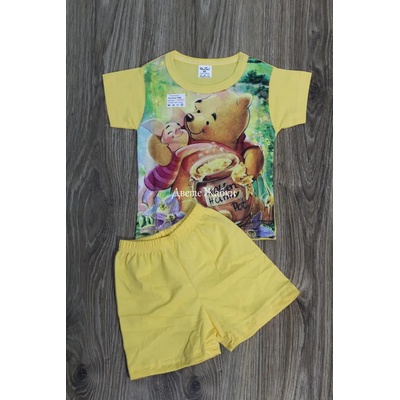 КомТекс Лятна пижама Мечо Пух, 92 /жълта/