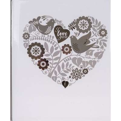 FANDY Fotoalbum BSS-20W Lace 1 stříbrné