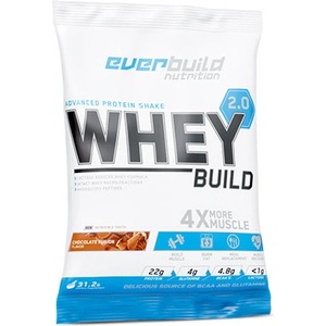Everbuild Nutrition Суроватъчен протеин Build 2.0 / Саше - Сладък пай с ябълка и канела / 31 г