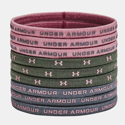 Under Armour UA elastic Hair Tie 9PK-PPL 1380018-500
