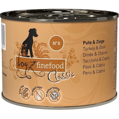 Dogz Finefood No.8 Moriak a Koza 200 g