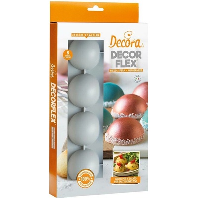 Decora Silikonová forma polokoule průměr 6 cm