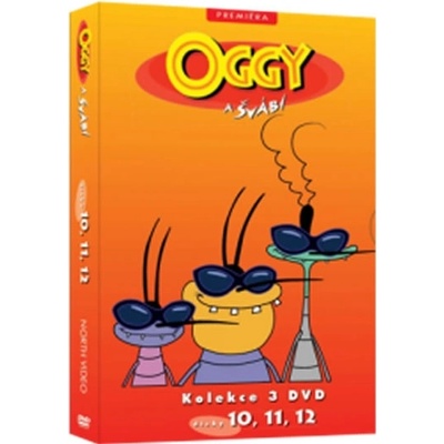 Oggy a švábi 10 - 12 / kolekce 3 DVD